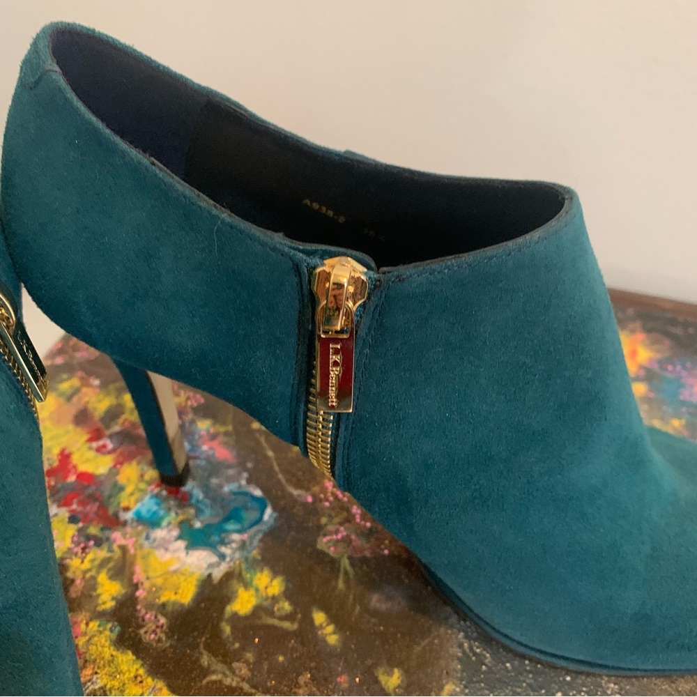 LK Bennett Doris Suede Booties - Picture 6 of 12